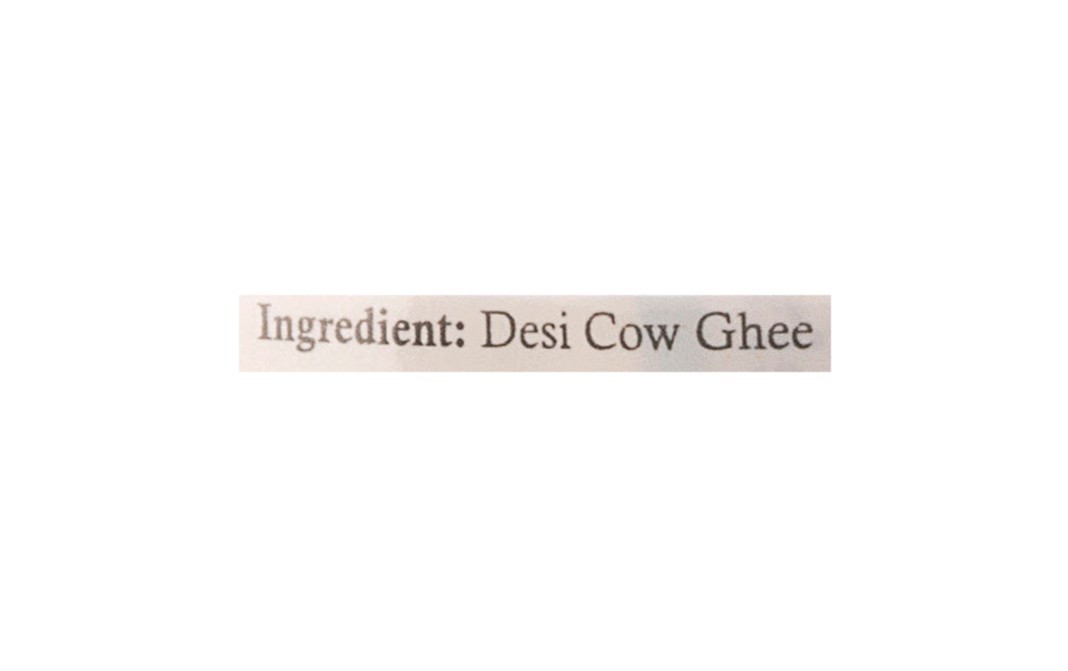 OrganiKrishi A2 Desi Cow Ghee    Glass Jar  200 millilitre